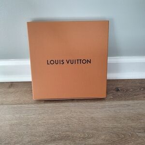 Louis Vuitton Authentic Slide Box Scarf Medium Display Storage Gift 11" …